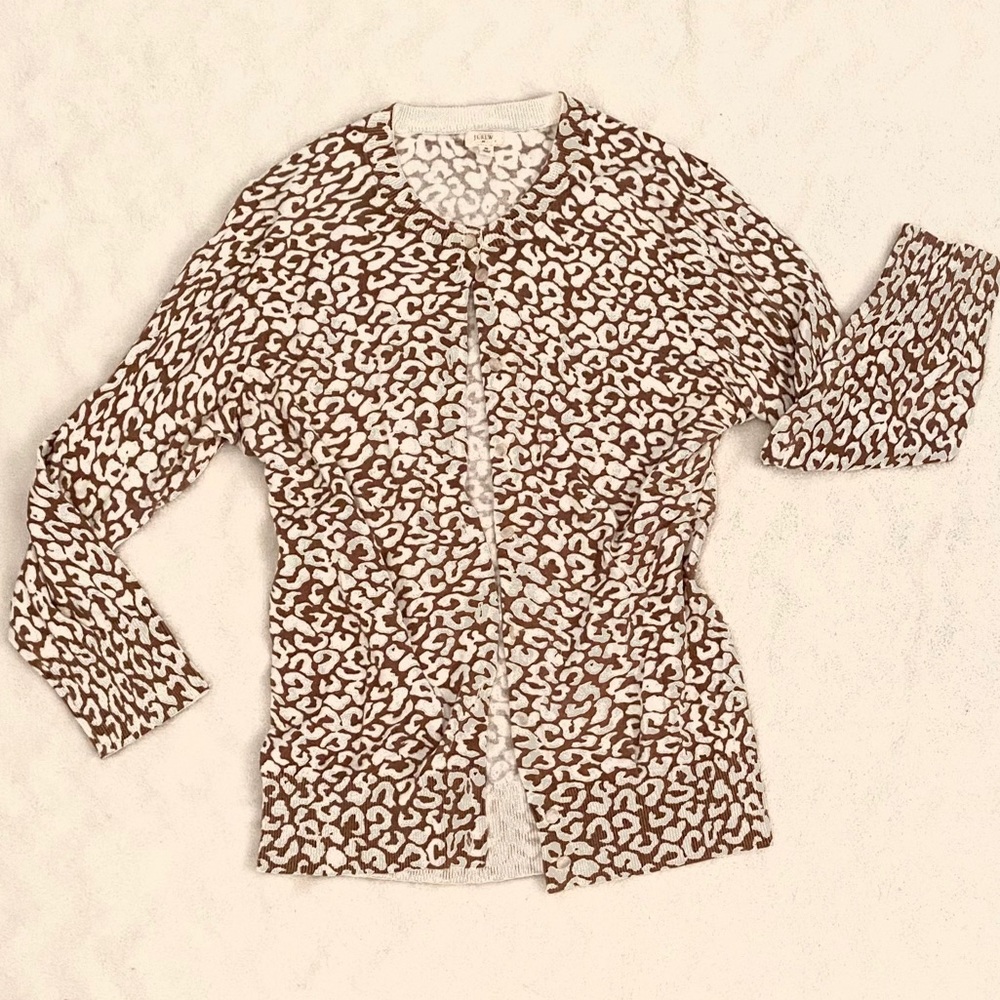Leopard Print Cardigan